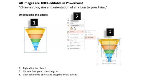 Business Framework PowerPoint Tutorial Funnel 1 PowerPoint Presentation
