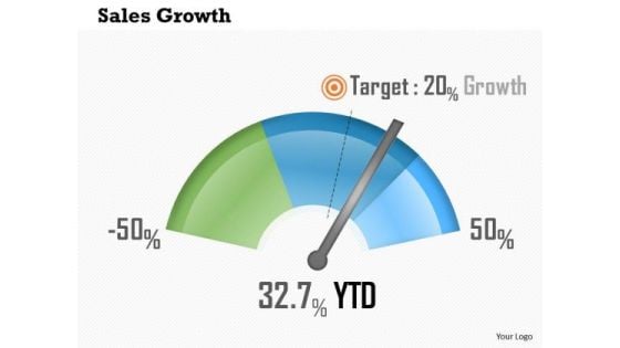 Business Framework Sales Growth PowerPoint Presentation