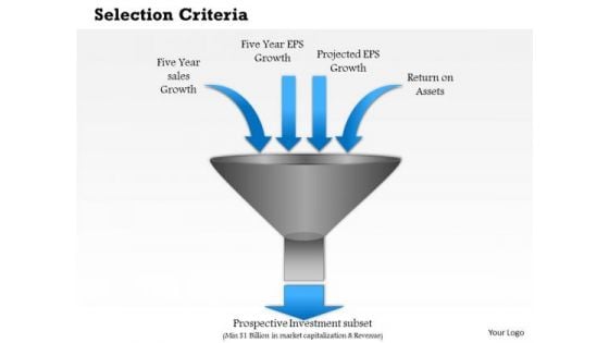 Business Framework Selection Criteria PowerPoint Presentation