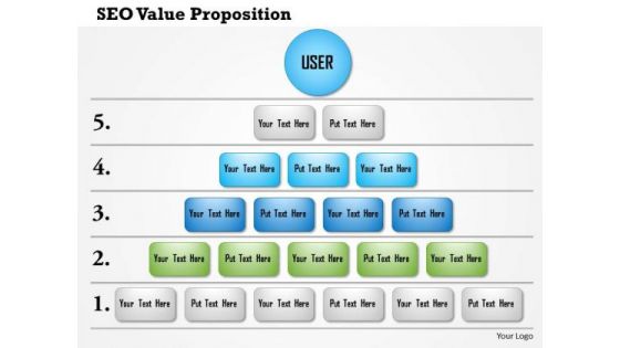 Business Framework Seo Value Proposition 6 Layers PowerPoint Presentation