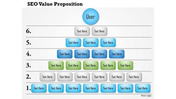 Business Framework Seo Value Proposition 7 Layers PowerPoint Presentation