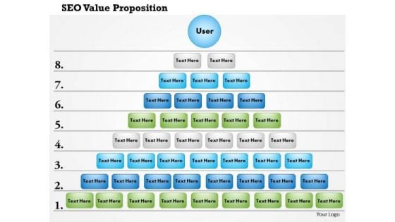 Business Framework Seo Value Proposition 9 Layers PowerPoint Presentation