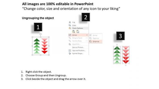 Business Framework Slide Showing Variances And Percentages PowerPoint Presentation