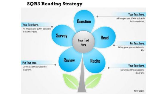 Business Framework Sqr3 Reading Strategy PowerPoint Presentation