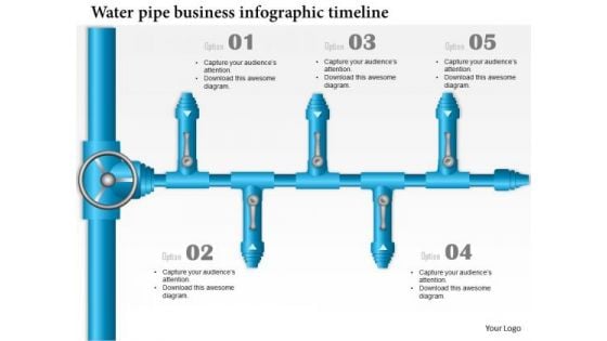 Business Framework Water Pipe Business Infographic Timeline PowerPoint Presentation