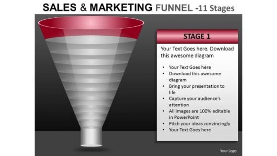 Business Funnel PowerPoint