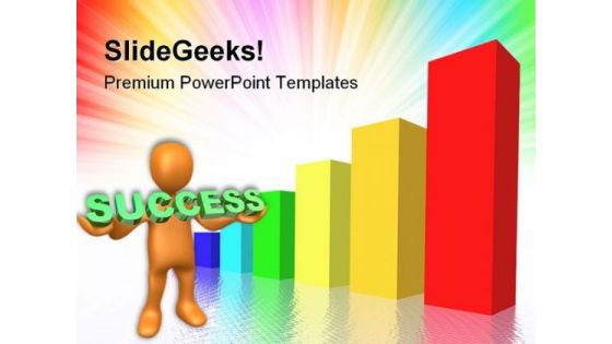 Business Graph Diagram Success PowerPoint Themes And PowerPoint Slides 0511 Business Graph Diagram Success PowerPoint Themes And PowerPoint Slides 0511