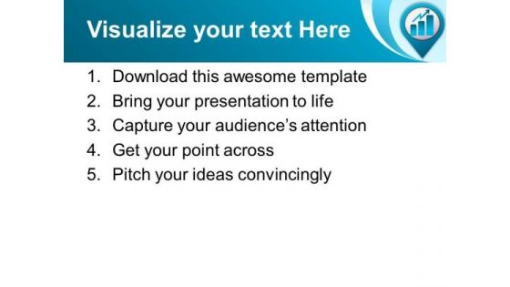 Business Graph Icon Growth PowerPoint Templates Ppt Backgrounds For Slides 0213