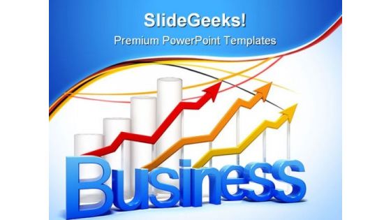 Business Graph Metaphor PowerPoint Templates And PowerPoint Backgrounds 1011