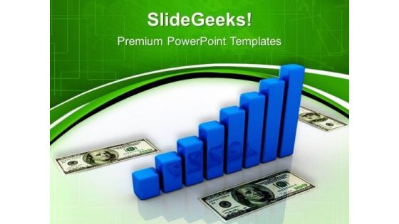 Business Graph Money Sales PowerPoint Templates And PowerPoint Themes 1112