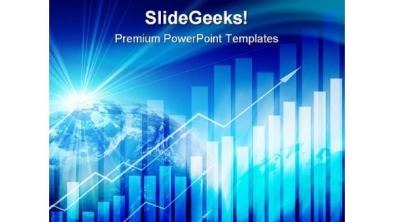 Business Graph PowerPoint Template 0910