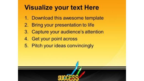 Business Graph Success PowerPoint Templates And PowerPoint Themes 0812