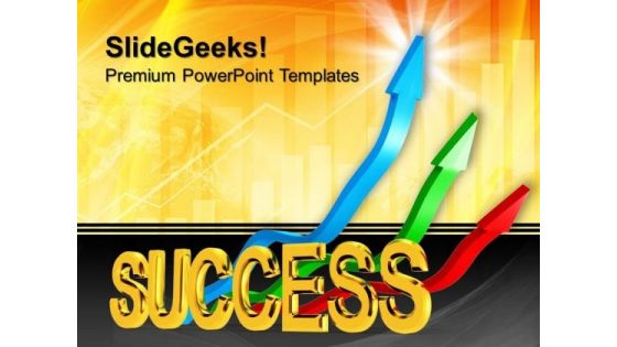 Business Graph Success PowerPoint Templates And PowerPoint Themes 0812 Business Graph Success PowerPoint Templates And PowerPoint Themes 0812