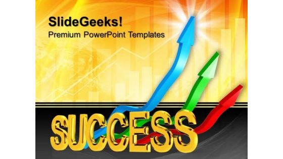 Business Graph Success PowerPoint Templates And PowerPoint Themes 0812