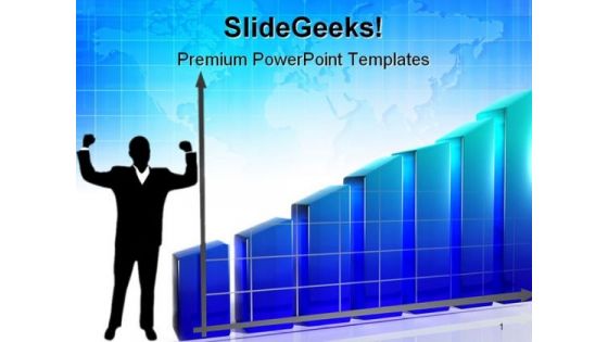 Business Graph Success PowerPoint Themes And PowerPoint Slides 0511