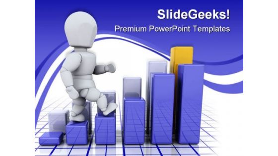 Business Graph Success PowerPoint Themes And PowerPoint Slides 0811
