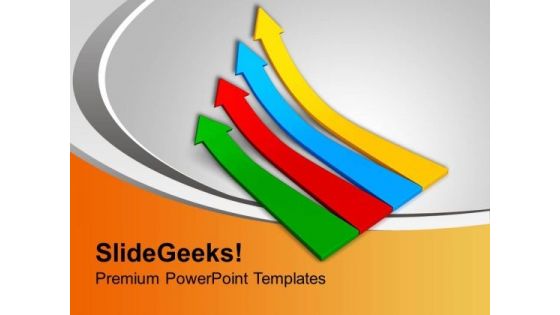 Business Growth Arrows PowerPoint Templates And PowerPoint Themes 1012 Business Growth Arrows PowerPoint Templates And PowerPoint Themes 1012