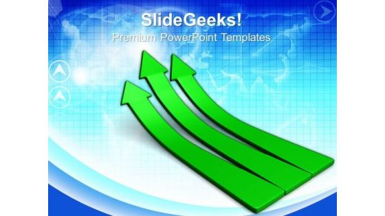 Business Growth Arrows Teamwork PowerPoint Templates And PowerPoint Themes 0712 Business Growth Arrows Teamwork PowerPoint Templates And PowerPoint Themes 0712
