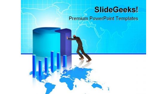 Business Growth Chart Finance PowerPoint Themes And PowerPoint Slides 0511