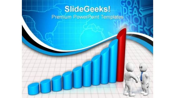 Business Growth Chart Success PowerPoint Templates And PowerPoint Themes 0812