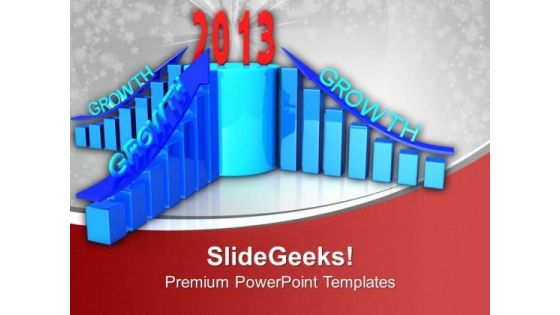 Business Growth Finace Year 2013 PowerPoint Templates Ppt Backgrounds For Slides 0113