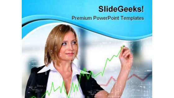 Business Growth Finance PowerPoint Templates And PowerPoint Backgrounds 0411