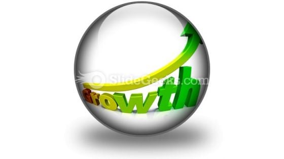 Business Growth PowerPoint Icon C