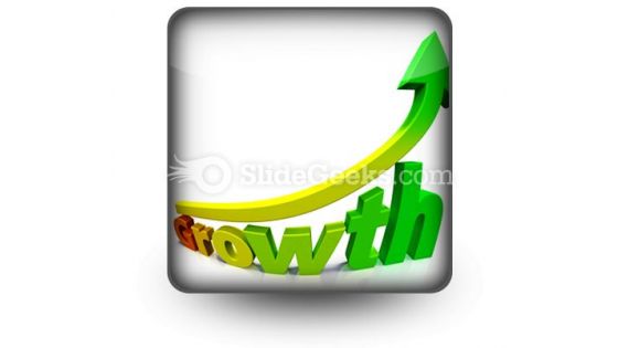 Business Growth PowerPoint Icon S Business Growth PowerPoint Icon S