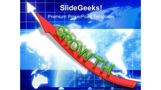 Business Growth PowerPoint Templates And PowerPoint Themes 1012