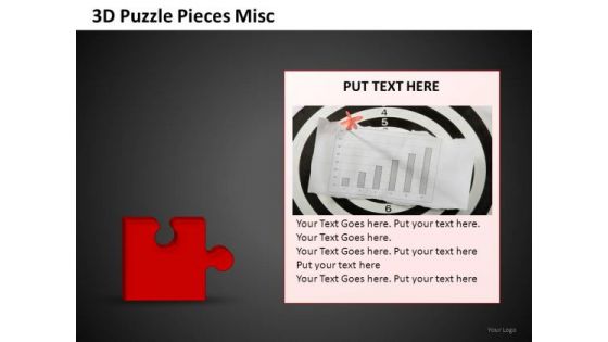 Business Growth Puzzle Ppt