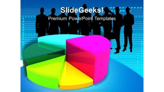 Business Growth Representation With Team PowerPoint Templates Ppt Backgrounds For Slides 0413