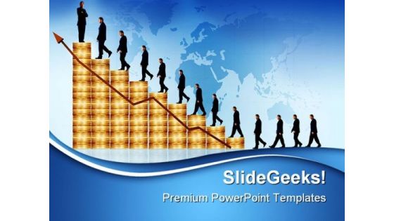 Business Growth Success PowerPoint Templates And PowerPoint Backgrounds 0611