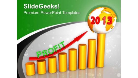 Business Growth Year 2013 PowerPoint Templates Ppt Backgrounds For Slides 0113