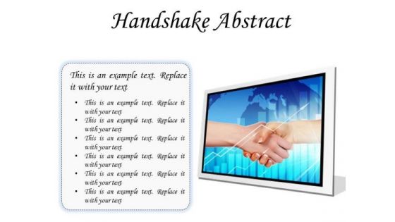 Business Handshake PowerPoint Presentation Slides F