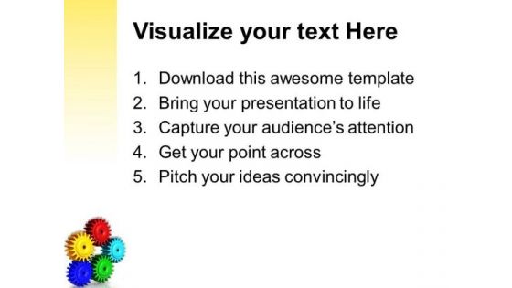 Business Icon Gearwheels PowerPoint Templates And PowerPoint Themes 0512