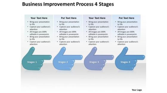 Business Improvement Process 4 Stages Ppt Farm Plan Template PowerPoint Templates