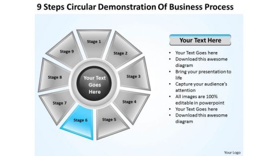 Business Integration Strategy Circular Demonstration Of Process Concepts