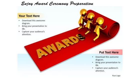 Business Intelligence Strategy Enjoy Award Ceremony Preparation Concepts