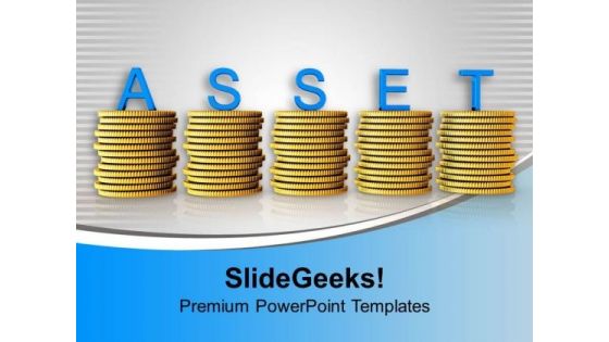 Business Is Asset Of Money PowerPoint Templates Ppt Backgrounds For Slides 0313