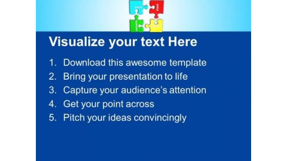 Business Jigsaw Puzzles PowerPoint Templates And PowerPoint Themes 1012