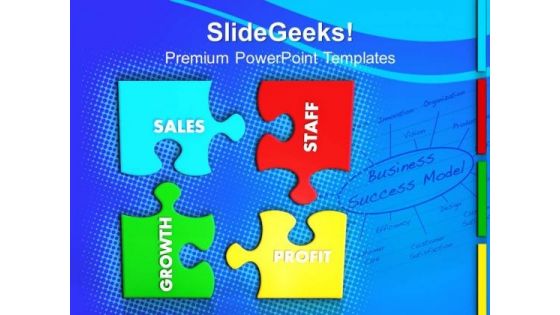 Business Jigsaw Puzzles PowerPoint Templates And PowerPoint Themes 1012