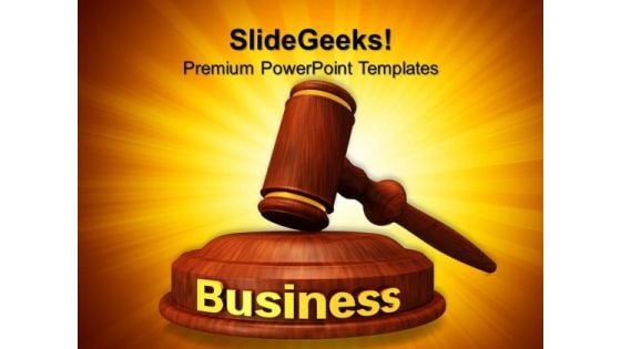 Business Law PowerPoint Templates And PowerPoint Themes 0612