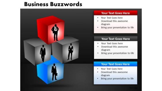 Business Leaders Building Blocks PowerPoint Templates