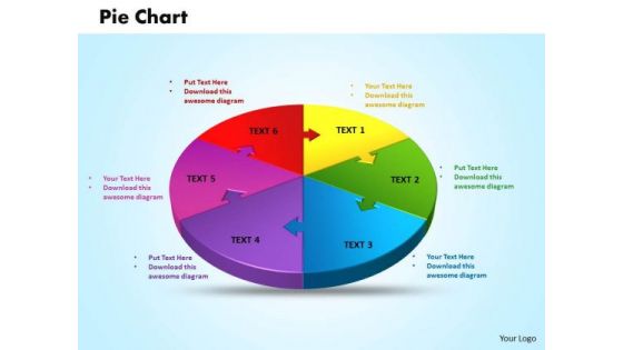 Business Leadership PowerPoint Templates Business 3d Jigsaw Circular Pie Chart Ppt Slides