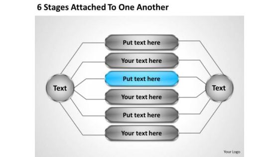 Business Level Strategy 6 Stages Attached To One Another Integration Business Level Strategy 6 Stages Attached To One Another Integration