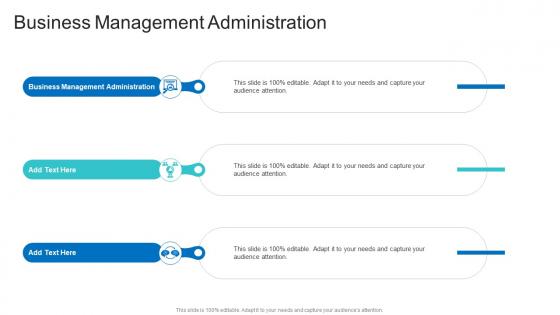 Business Management Administration In Powerpoint And Google Slides Cpb