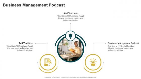 Business Management Podcast In Powerpoint And Google Slides Cpb