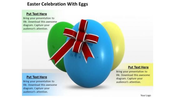 Business Management Strategy Easter Celebration With Eggs Pictures Images