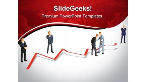 Business Managers People PowerPoint Template 1010