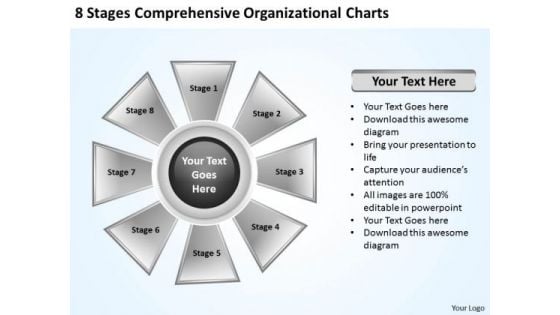 Business Marketing Strategy Comprehensive Organizational Charts Process